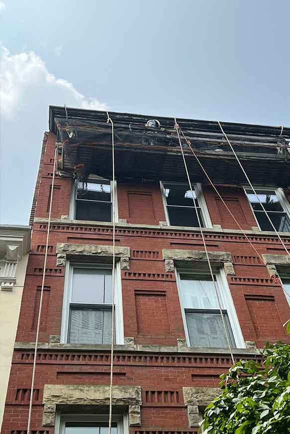 Brownstone Cornice Contractor